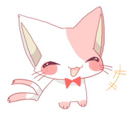 neko mata sticker #756879