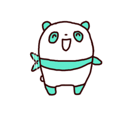 Mint Panda sticker #756918