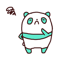 Mint Panda sticker #756921