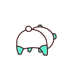 Mint Panda sticker #756942