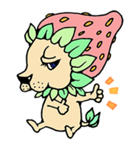 mystical creatures in asaki's forest sticker #757309