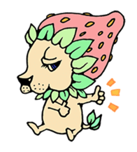 mystical creatures in asaki's forest sticker #757309