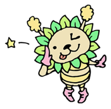 mystical creatures in asaki's forest sticker #757325