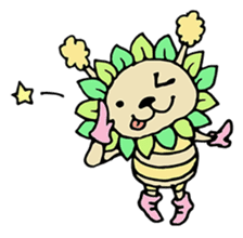 mystical creatures in asaki's forest sticker #757325