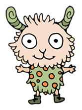 mystical creatures in asaki's forest sticker #757329