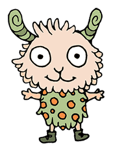 mystical creatures in asaki's forest sticker #757329