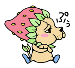 mystical creatures in asaki's forest sticker #757331