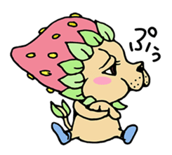 mystical creatures in asaki's forest sticker #757331