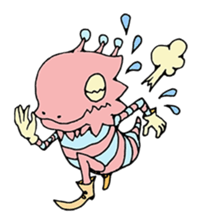 mystical creatures in asaki's forest sticker #757342