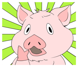 Matthew of piglets sticker #757455