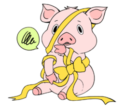 Matthew of piglets sticker #757456