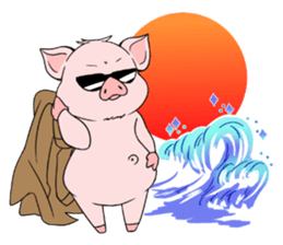 Matthew of piglets sticker #757459