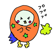 owl's summer activity sticker #757588