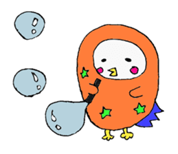 owl's summer activity sticker #757617