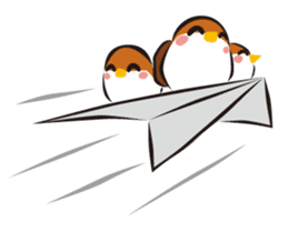Three Sparrows sticker #757814