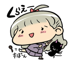 High school student and cat sticker #757864