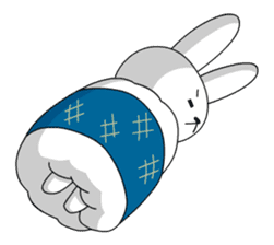 cute rabbits sticker #758085