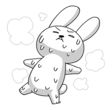 cute rabbits sticker #758088