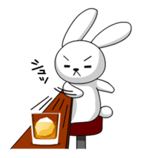 cute rabbits sticker #758094