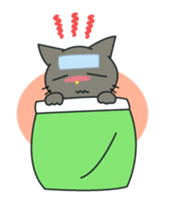 My black cat Guil sticker #758612