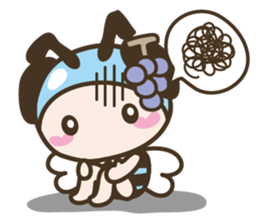 BuzzBuzzBuzz ! BEE & FRUiT sticker #758714