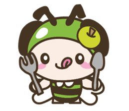 BuzzBuzzBuzz ! BEE & FRUiT sticker #758716