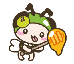 BuzzBuzzBuzz ! BEE & FRUiT sticker #758738