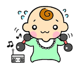 Hello!Mr.Baby sticker #759046