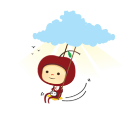 Cherry & Veggie Friends sticker #759623