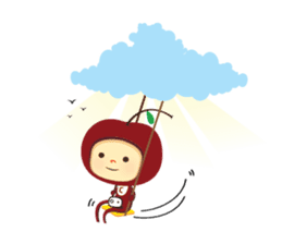 Cherry & Veggie Friends sticker #759623