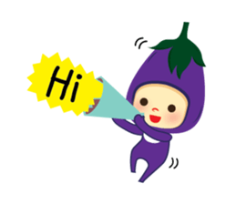 Cherry & Veggie Friends sticker #759624