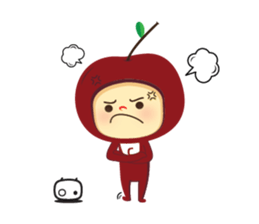 Cherry & Veggie Friends sticker #759626