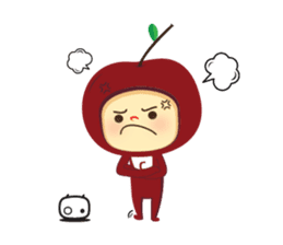 Cherry & Veggie Friends sticker #759626