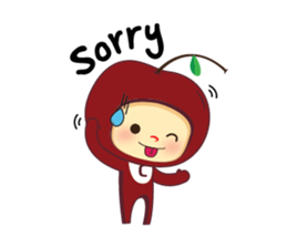 Cherry & Veggie Friends sticker #759631