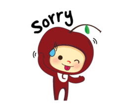 Cherry & Veggie Friends sticker #759631