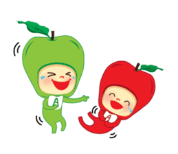 Cherry & Veggie Friends sticker #759636