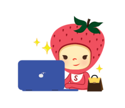 Cherry & Veggie Friends sticker #759637