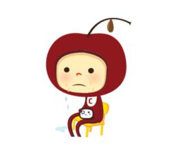 Cherry & Veggie Friends sticker #759638