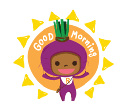 Cherry & Veggie Friends sticker #759640