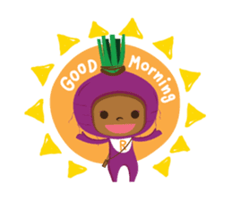 Cherry & Veggie Friends sticker #759640