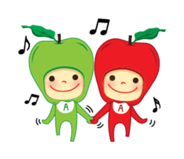 Cherry & Veggie Friends sticker #759642