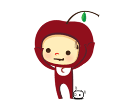 Cherry & Veggie Friends sticker #759644