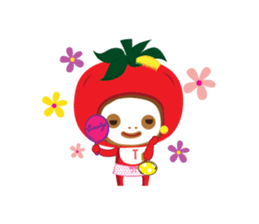 Cherry & Veggie Friends sticker #759645