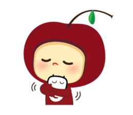 Cherry & Veggie Friends sticker #759646