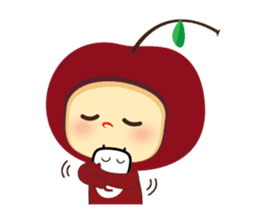 Cherry & Veggie Friends sticker #759646