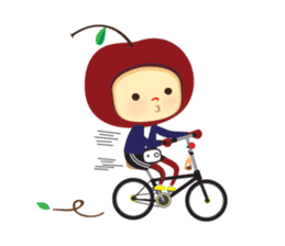 Cherry & Veggie Friends sticker #759647