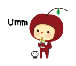 Cherry & Veggie Friends sticker #759649