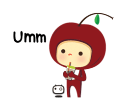 Cherry & Veggie Friends sticker #759649