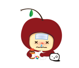 Cherry & Veggie Friends sticker #759656