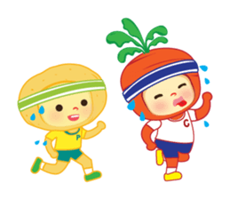 Cherry & Veggie Friends sticker #759659